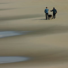  On the beach