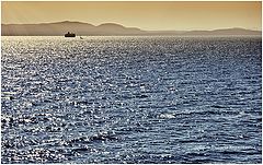  On the sea