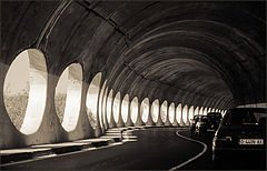  Tunnel with windows
