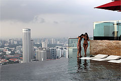 фото На крыше Marina Bay Sands