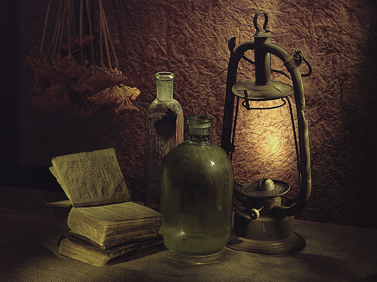 old lantern light
