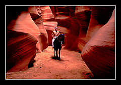 photo "Antelope Canyon and Apache"
