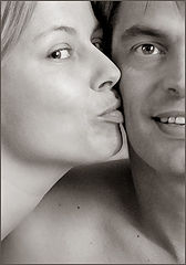 фото "Stealing a kiss"
