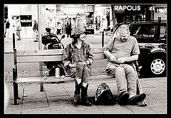 photo "Joint for two (A sharing society)"