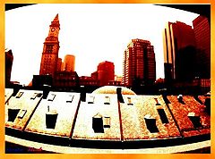 photo "Roofs of Boston (between the past"