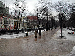 photo "The Tverskoy boulevard  (parkway) in Moscow"