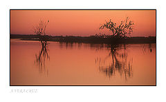 photo "Sunset at the Barrage"