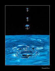 photo "Drops in blue"