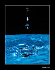 фото "Drops in blue"