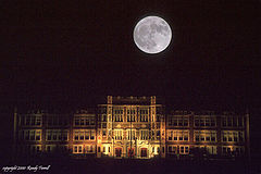 фото "mooning the school"