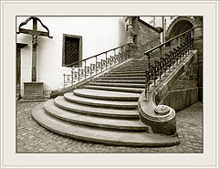 photo "Geometrical etude (Steps to the Church of St. Vitu"