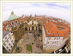 photo "A little planet of red roofs"