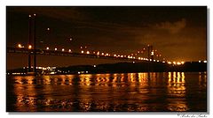 photo "The bridge "25 de Abril" river Tejo - Lisboa"
