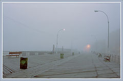 photo "Brighton Beach "Rivera", или Брaйтoнский Promenade"