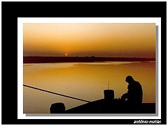 фото "fishing at sunset #1"