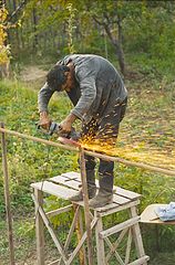 photo "Dangerous job"