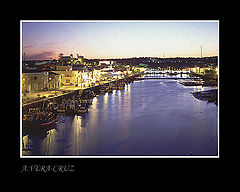 фото "Tavira, its fish Harbour and the Gilao River"