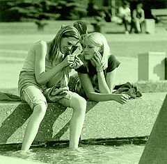 photo "Аt the fountain"