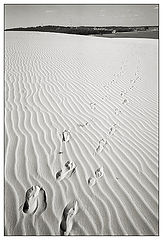 photo "Footprint in the sand"