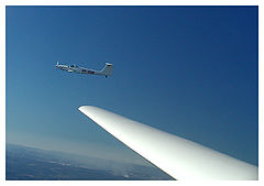 photo "A camera and a Glider flight"