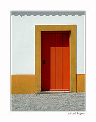photo "orange door"