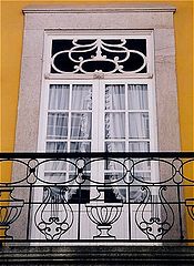 фото "music in a yellow painted house"