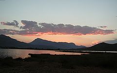 photo "Sunset`s Clouds Above The Mountains"