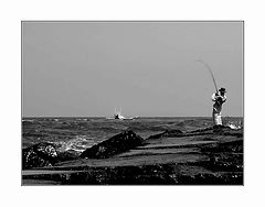 фото "Рыбак, Море"