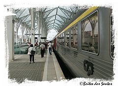 photo "Oriente station arrival - Lisboa"
