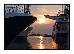 фото "Port at sunset"