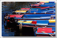 фото "Boats in Line"