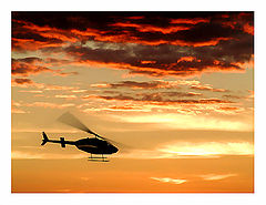 photo "Fire in the sky"