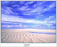 photo "...sand & sky..."