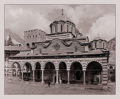фото "Болгария. Рильский монастырь (из серии "Открыточки"