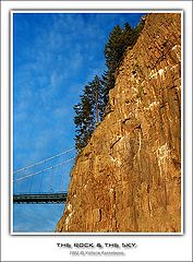 photo "The rock & the sky"