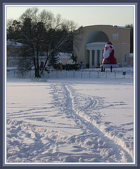 photo "Track to palace of the Grandfather of a Frost"