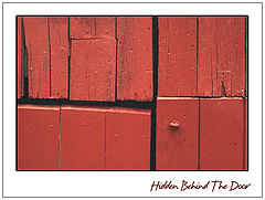 photo "Hidden Behind The Door"