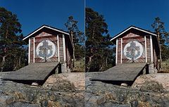 photo "Alone on the beach 3d"