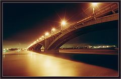 photo "The night with an opened eyes. The bridge and its"