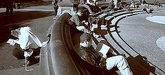 photo "Washington Square(Detail)."
