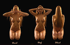 photo "Dumb, deaf & blind"