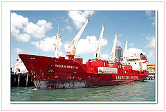 photo "Red Cargo Of  South Oceans"