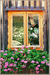photo "La casa nella finestra - Altausee - Austria"