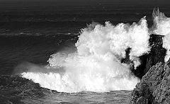 photo "From a Series of "A Sea Storm" - The Crash I"
