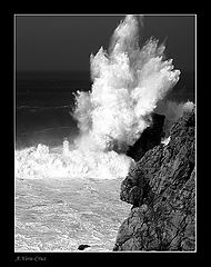 photo "From a Series of "A Sea Storm" - Final Explosion"