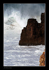 photo "Series of - `A Sea Storm` - Coloured Fury"
