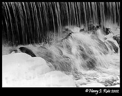 photo "Icy cascade"