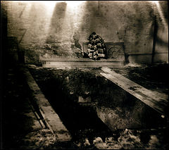 photo "one foot in the grave"