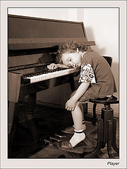 photo "The Lesson of music"