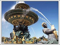 photo "fontaine place de la Concorde (2) - Paris"